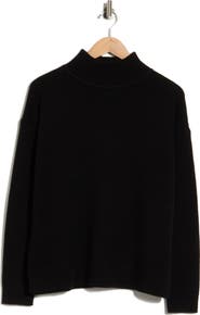 ALICE + OLIVIA Melie Mock Neck Cashmere Sweater