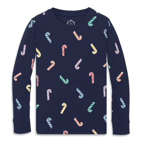 Kids Organic Pj Top In Holiday Prints (toddler, Little Kid, Big Kid)