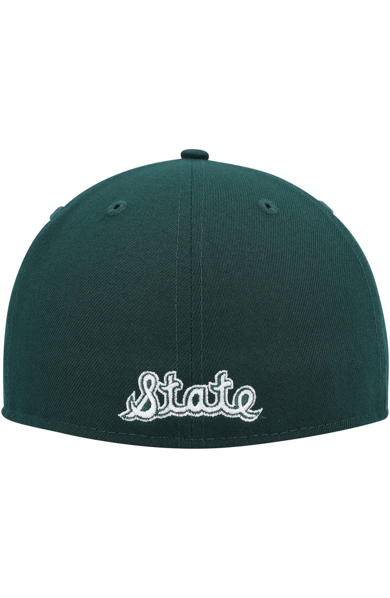 New Era Men's New Era Green Michigan State Spartans Vault Multi 59FIFTY Fitted Hat, Alternate, color, Green