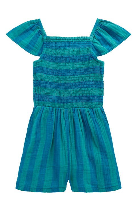Kids' Double Cloth Romper (Toddler, Little Kid & Big Kid)