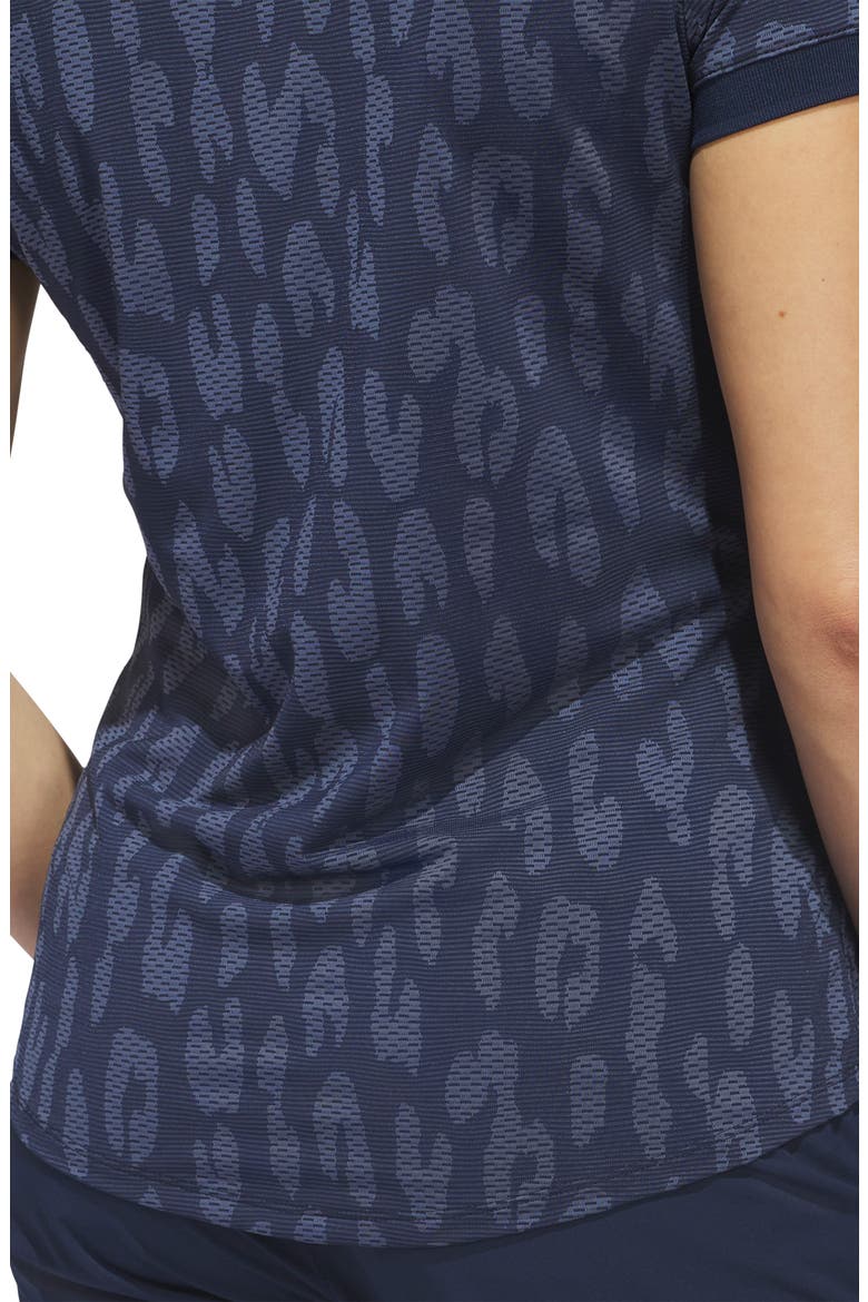 Ultimate365+ Jacquard Polo, Alternate, color, COLLEGIATE NAVY/ PRELOVED INK