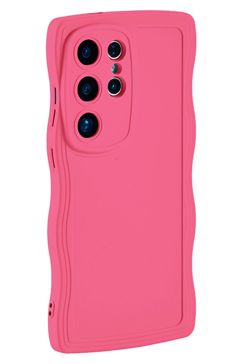 Fuchsia Wavy S24 Ultra Phone Case, Alternate, color, FUCHSIA