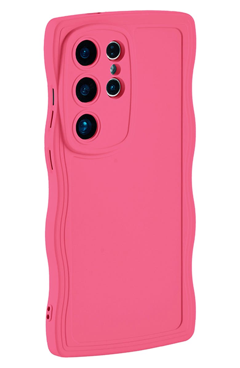 Auramma Fuchsia Wavy S24 Ultra Phone Case, Alternate, color, Fuchsia