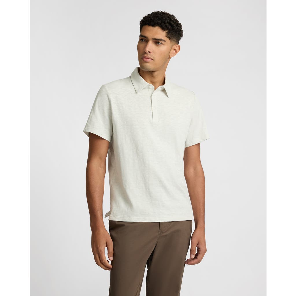 Onia Heavyweight Slub Polo In White
