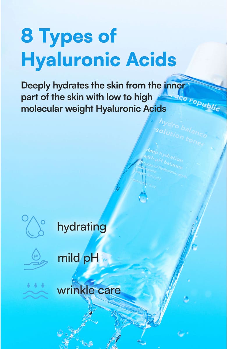 Face Republic Hydro Balance Solution Toner, Alternate, color, NO COLOR