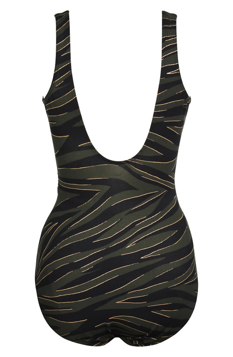 Miraclesuit<sup>®</sup> Seabra Revele Underwire One-Piece Swimsuit, Alternate, color, 