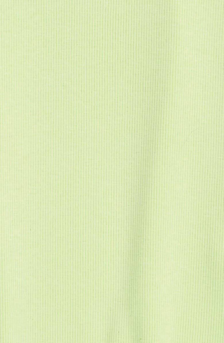 Zella Girl Long Sleeve Rib Tee, Alternate, color, 