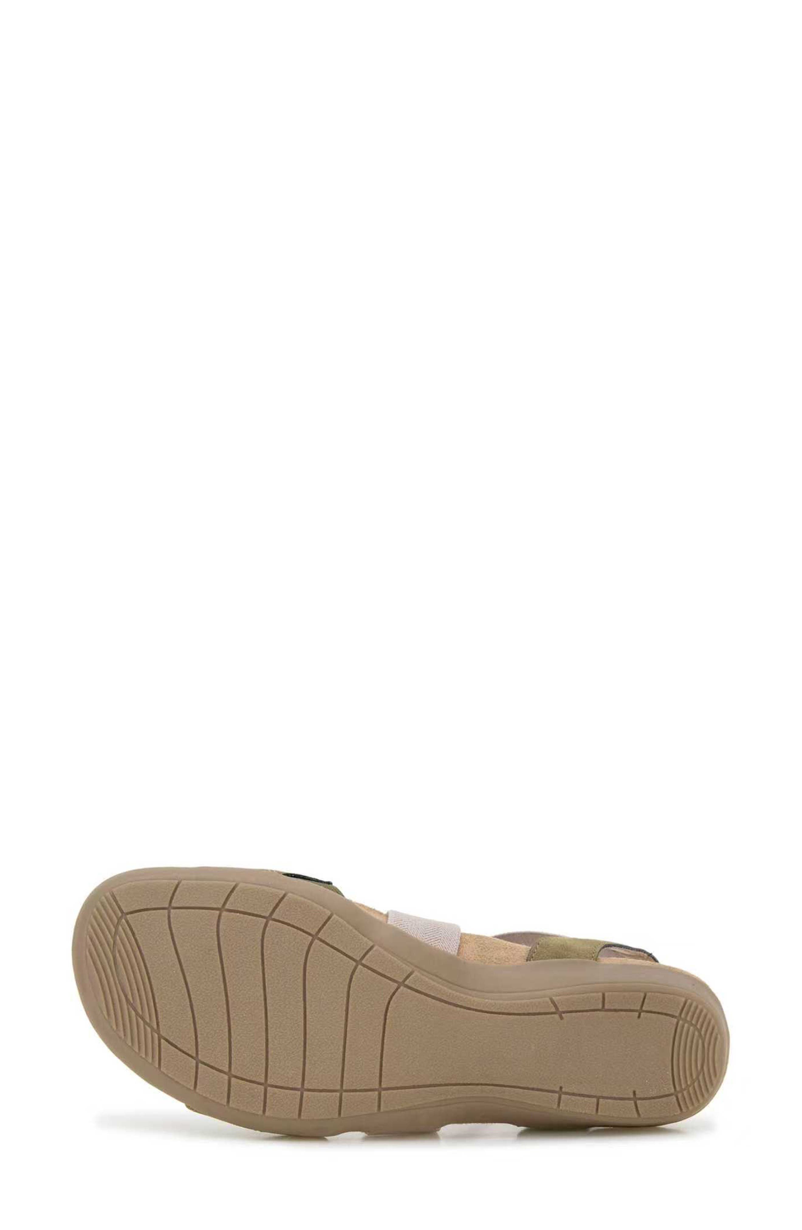 JBU Meg Sandal, Alternate, color, Olive/ Taupe