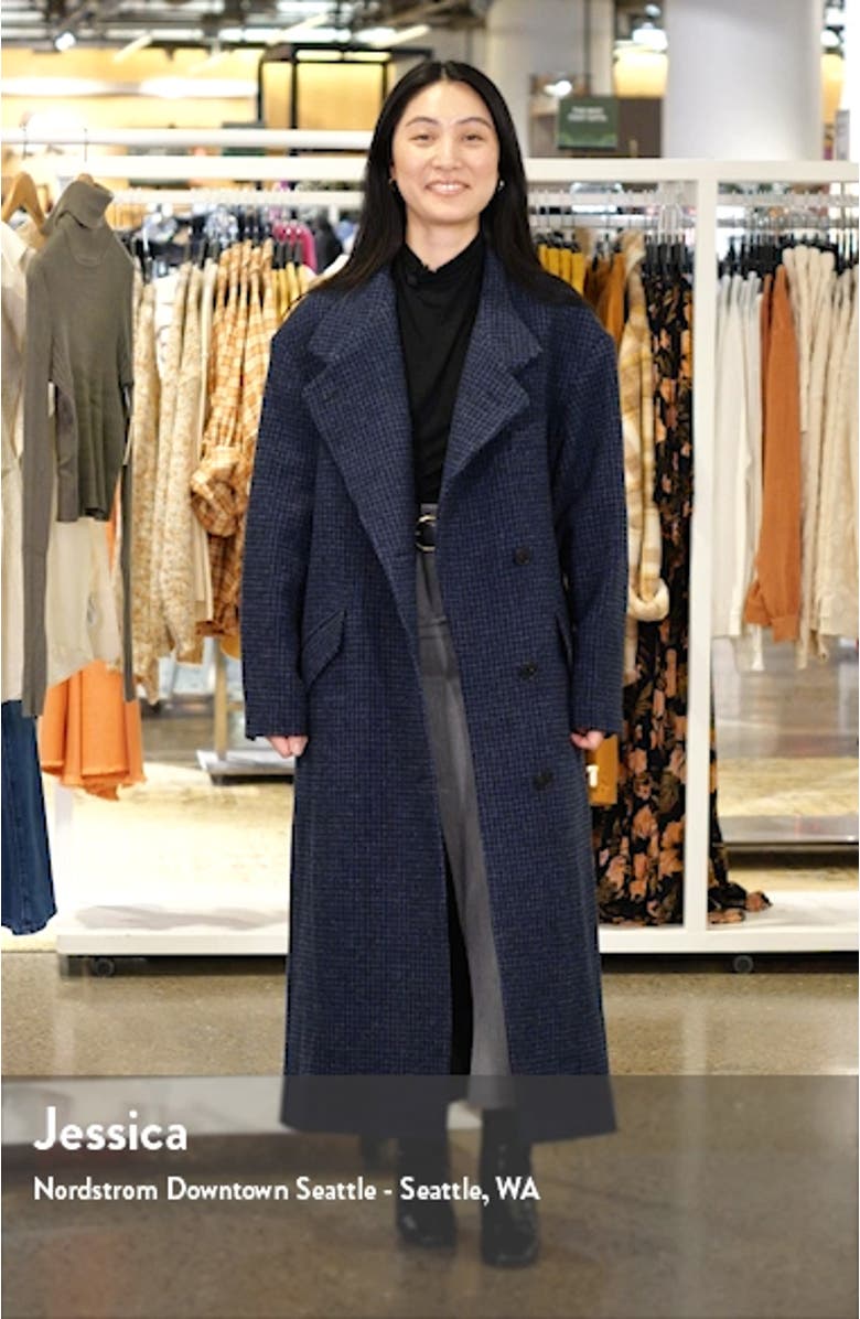 Sabine Check Coat, sales video thumbnail