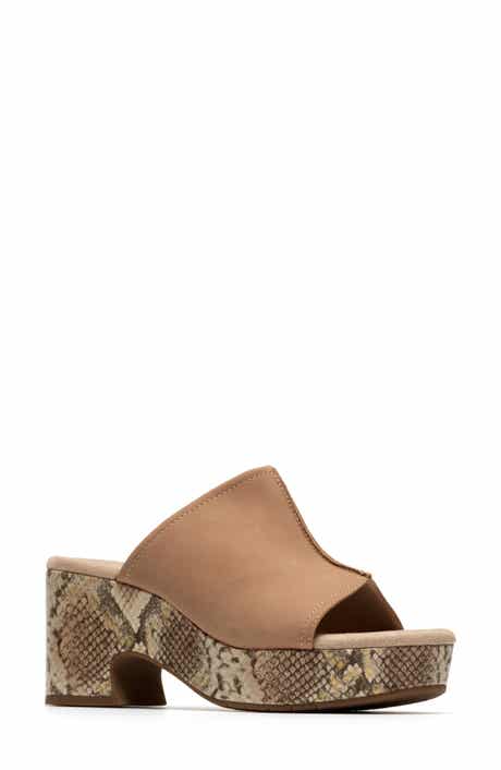 Clarks® Nerisa Vine Platform Sandal - Wide Width Available