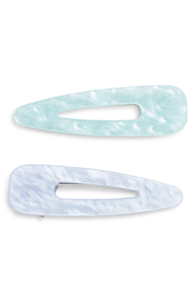 Chelsea28 2-Pack Creaseless Clips, Main, color, Blue Multi