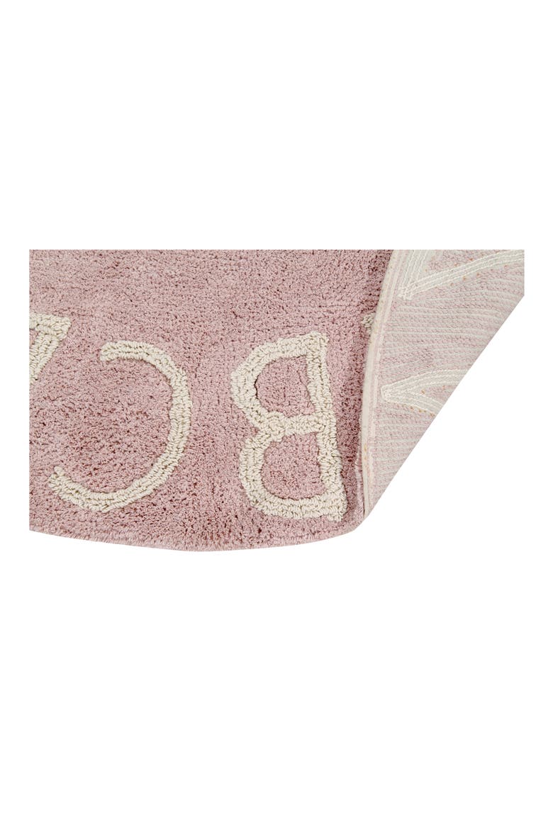 A to Z Rug, Alternate, color, ROUND VINTAGE NUDE