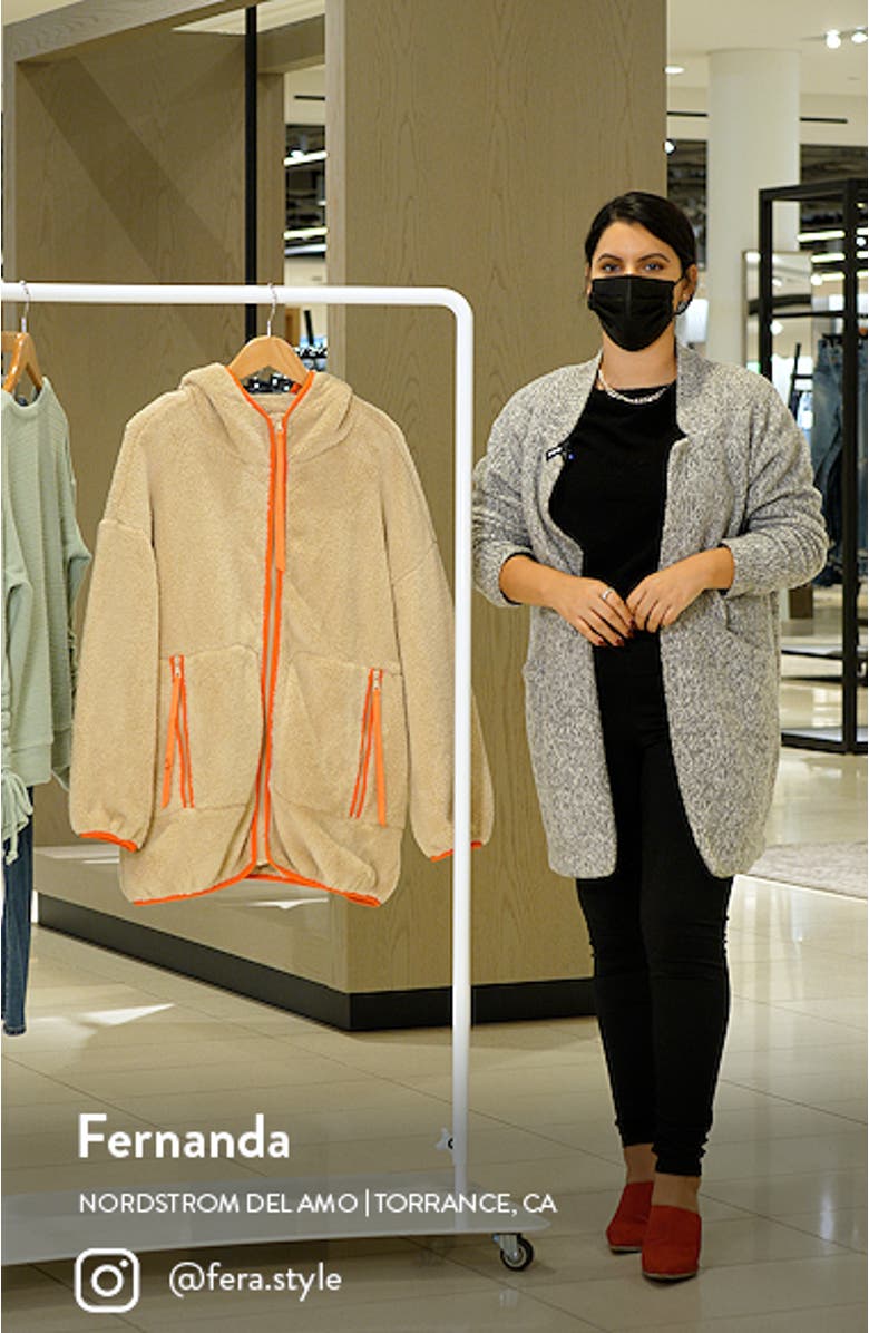 Out For A Stroll Hooded Fleece Jacket, sales video thumbnail