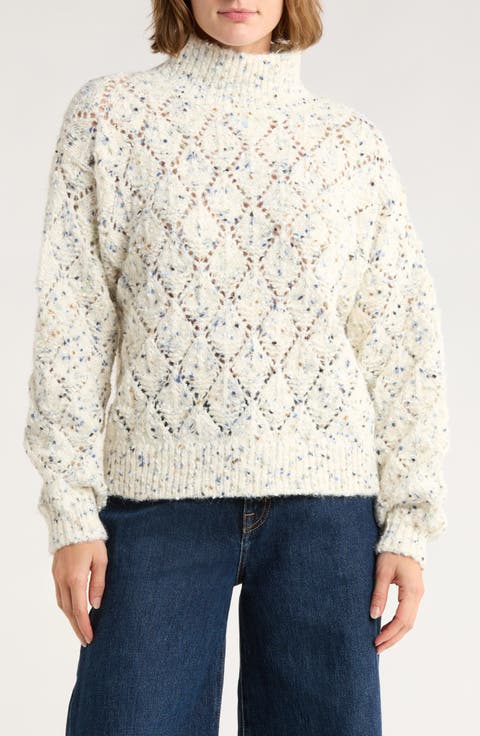 Fiesta Mock Neck Sweater