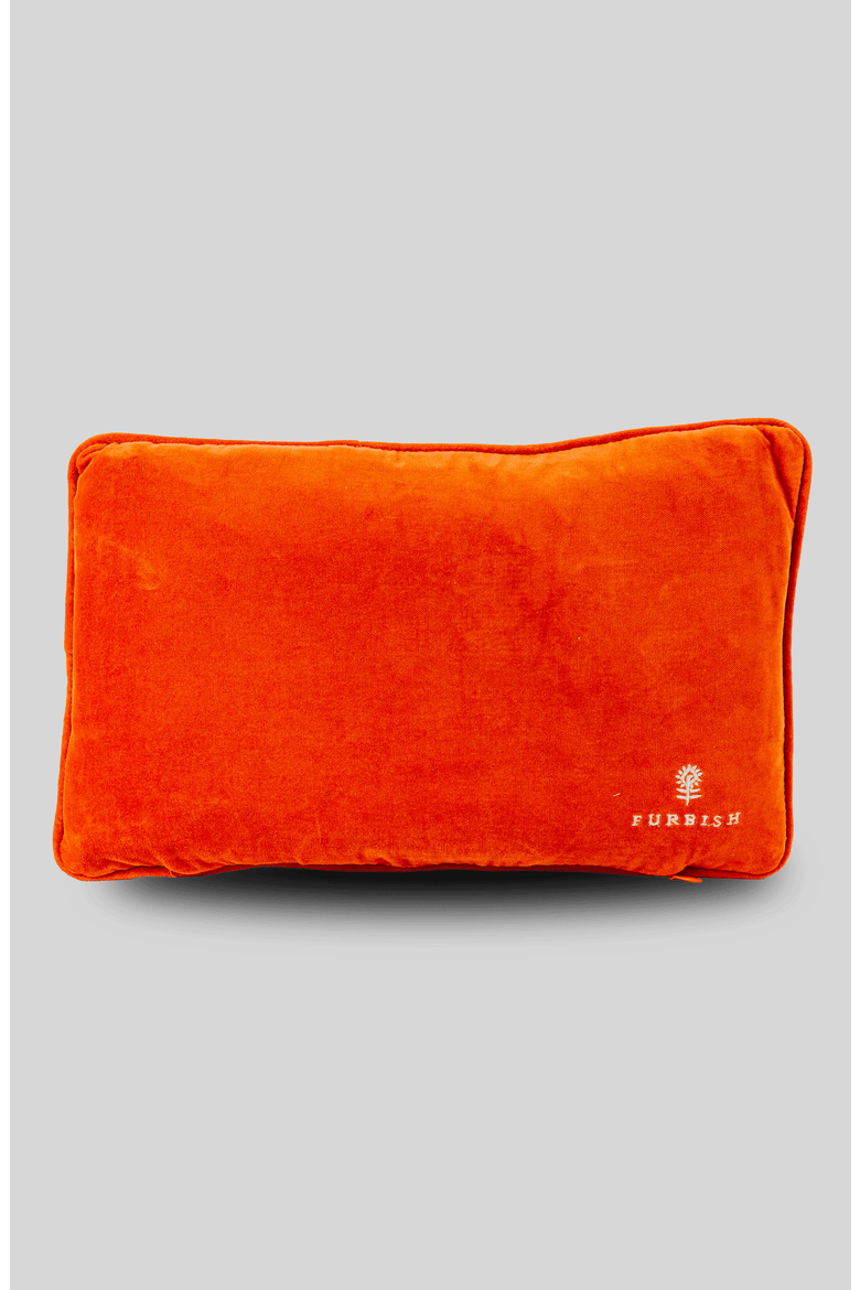 Leo Needlepoint Pillow, Alternate, color, Dark Green