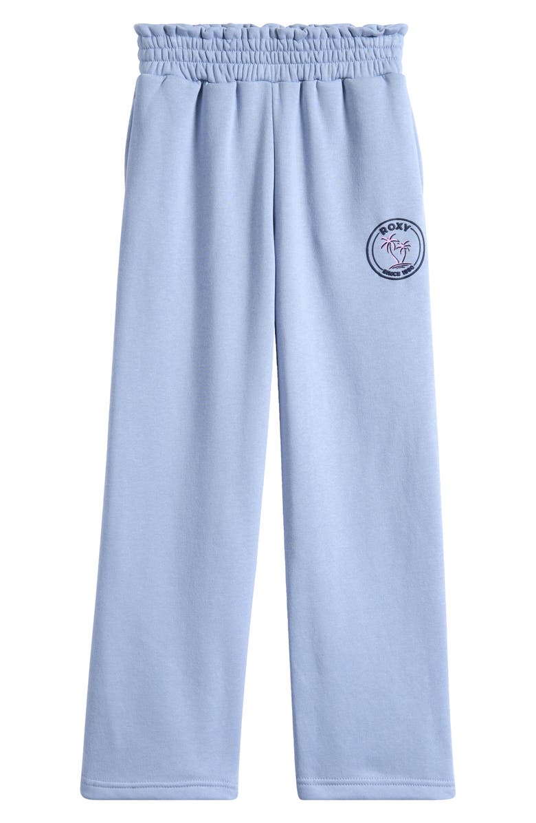 Roxy Kids' Sunset Drift Wide Leg Pants, Main, color, 