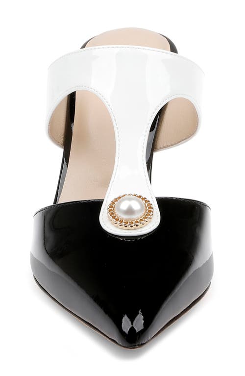 L'agence Bayonne Pointed Toe Pump In Animal Print