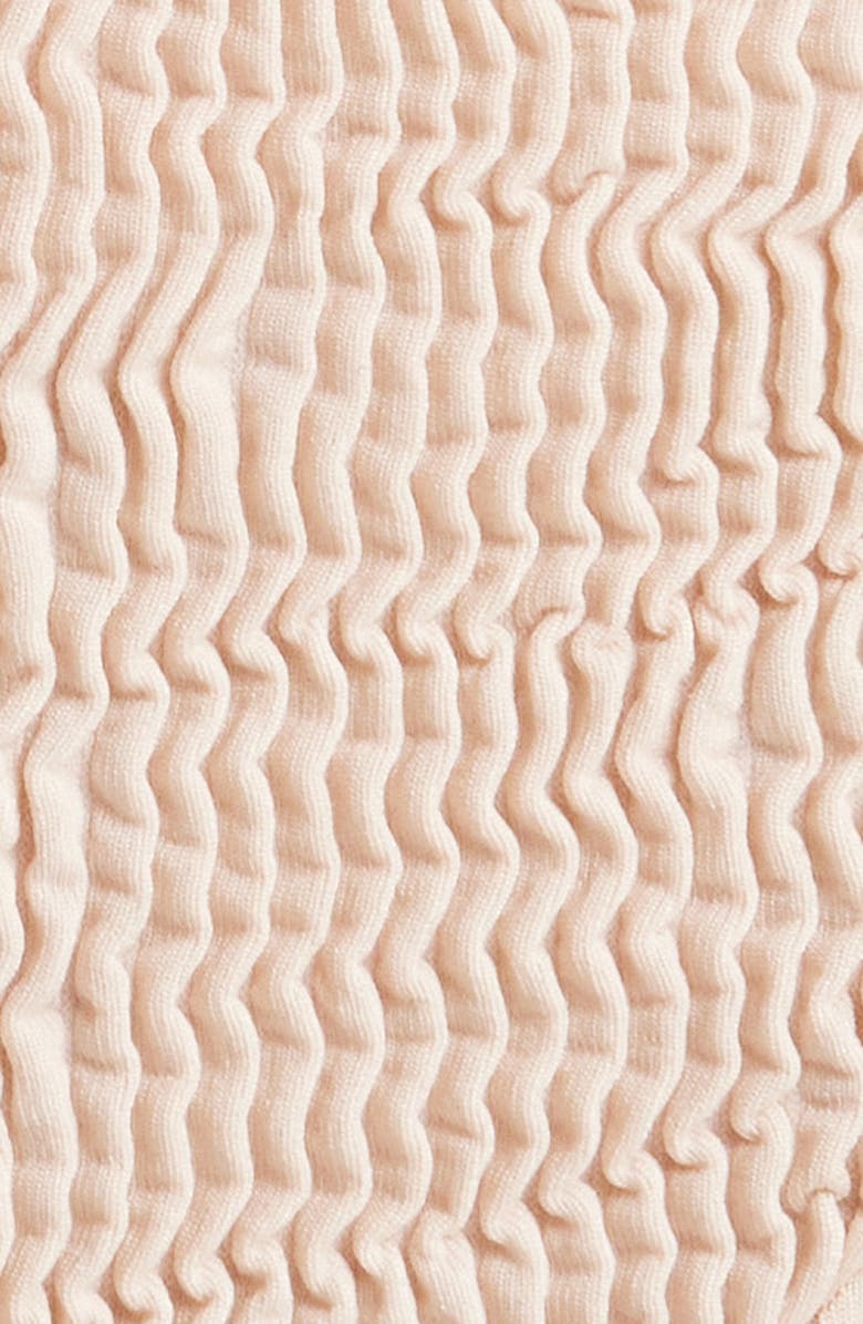 CLEONIE Ripple O-Ring Bikini Bottoms, Alternate, color, Espresso Shell