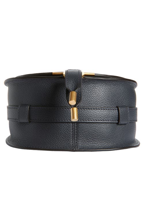 Chloé Small Marcie Leather Crossbody Bag In Black