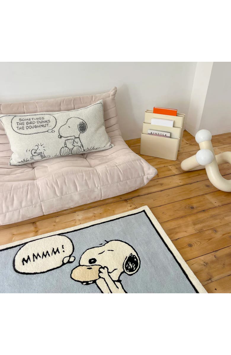 Maison Deux Peanuts Blanket, Alternate, color, Lilac