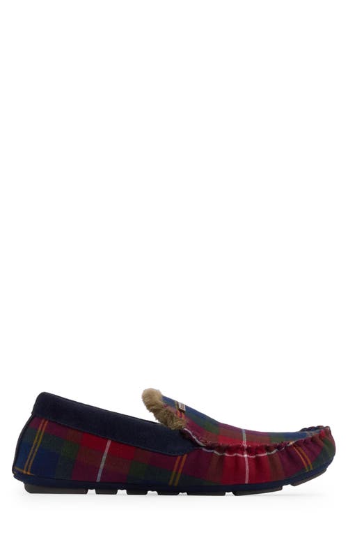 Barbour Monty Faux Fur Lined Slipper In Multi