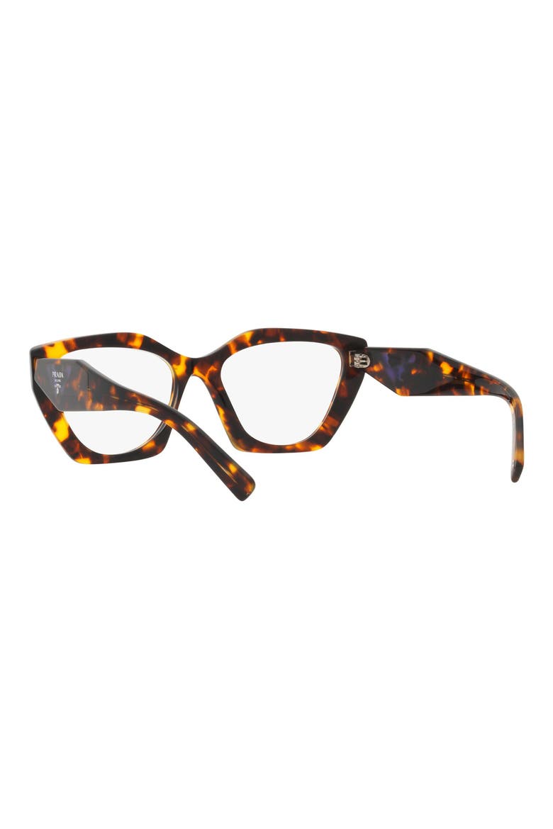 54mm Cat Eye Optical Glasses, Alternate, color, HONEY