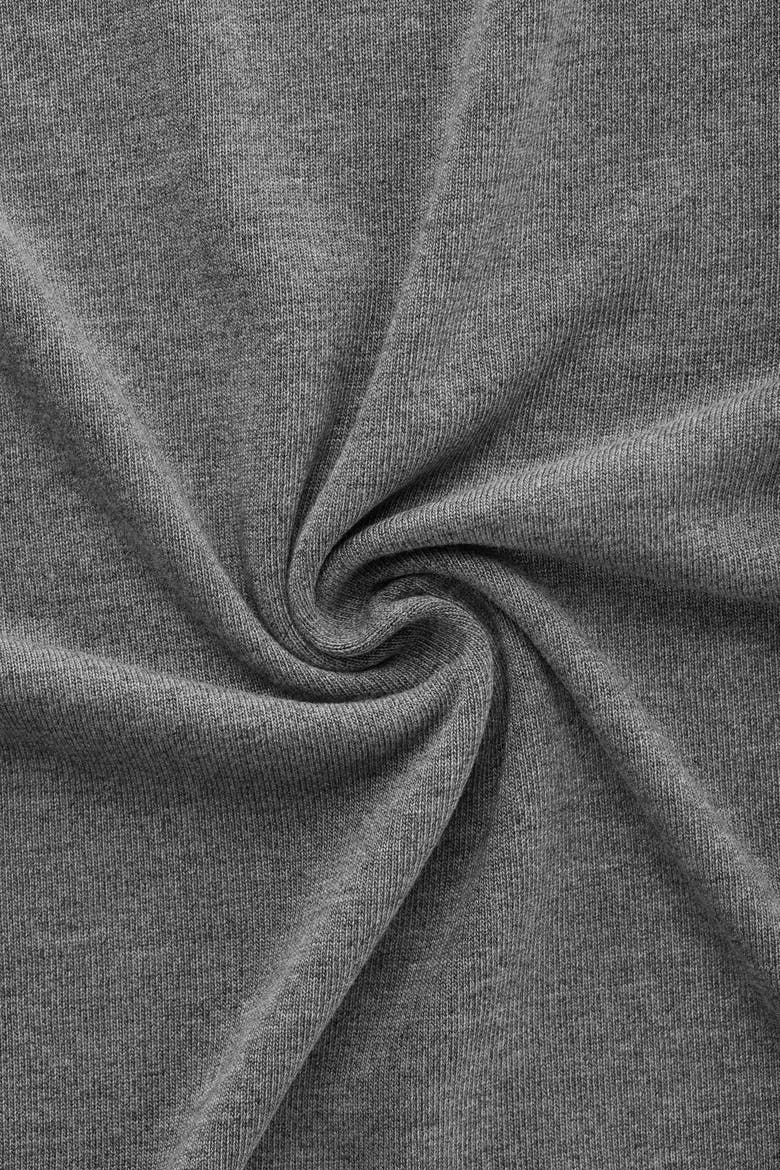 Light Weight Viscose Short Sleeve Crewneck, Alternate, color, Grey