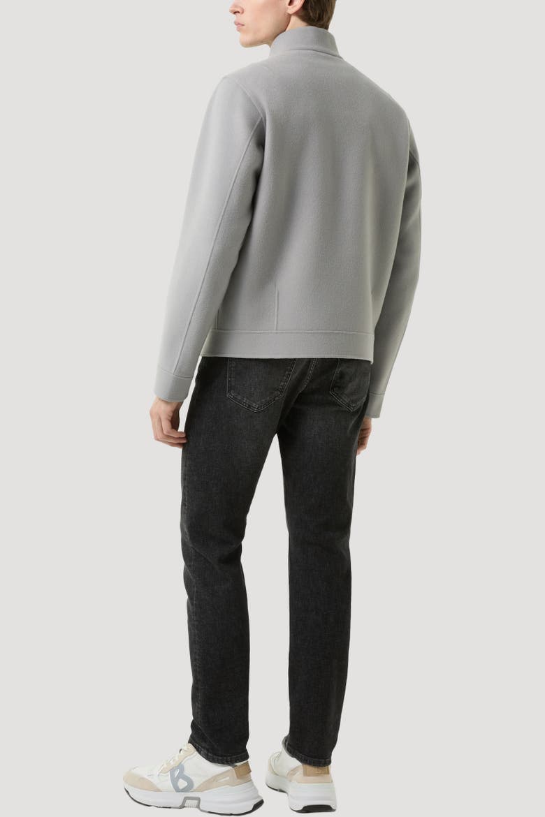 Doubleface Blouson Brice, Alternate, color, Light gray