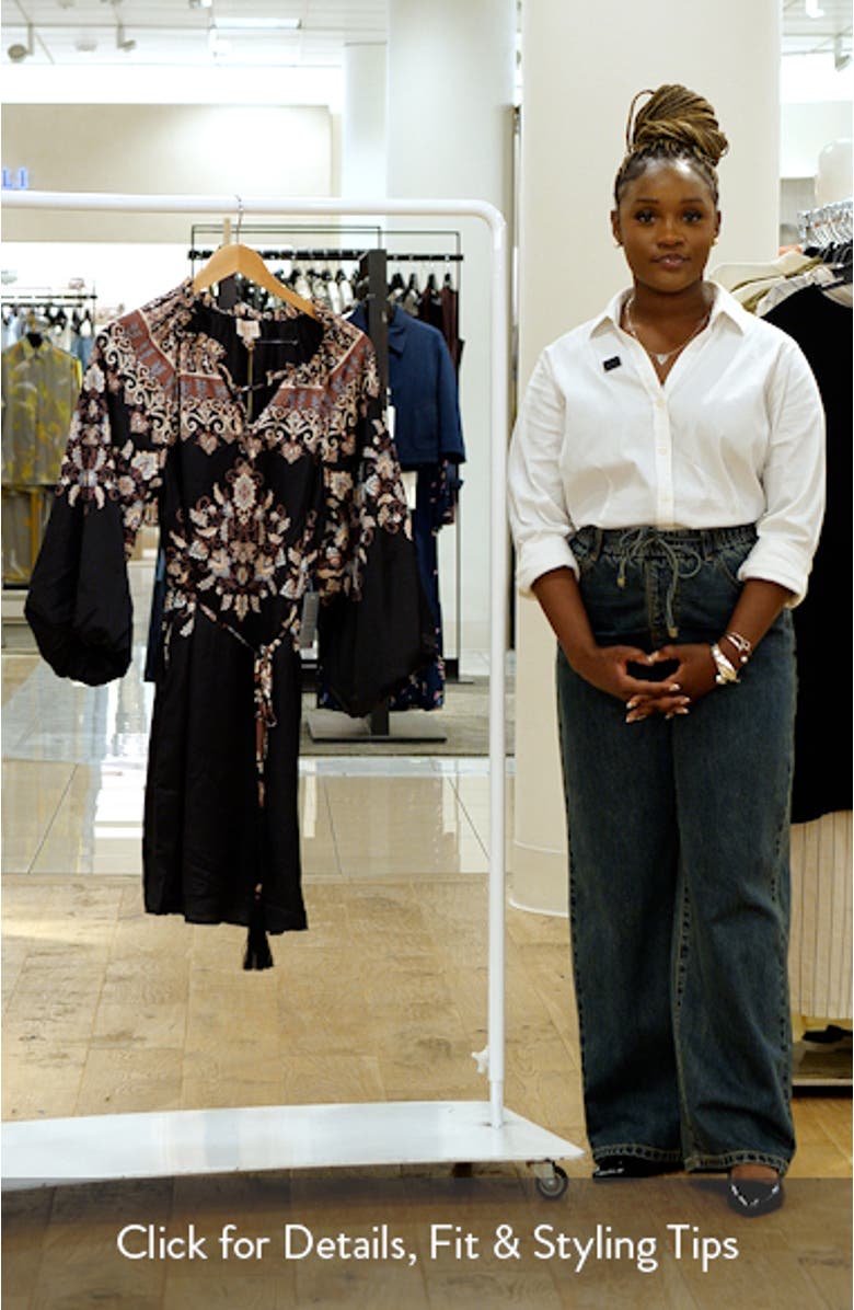 Liana Placed Paisley Long Sleeve, sales video thumbnail