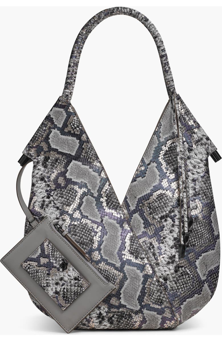 Donna Karan New York Baldwin Small Python Shoulder, Main, color,