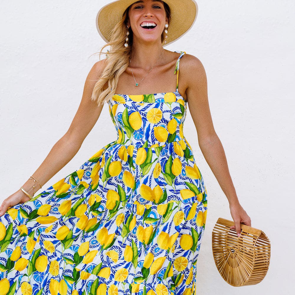 the positano - mini resort dress product info and reviews Kenny Flowers The Positano Resort Dress White S
