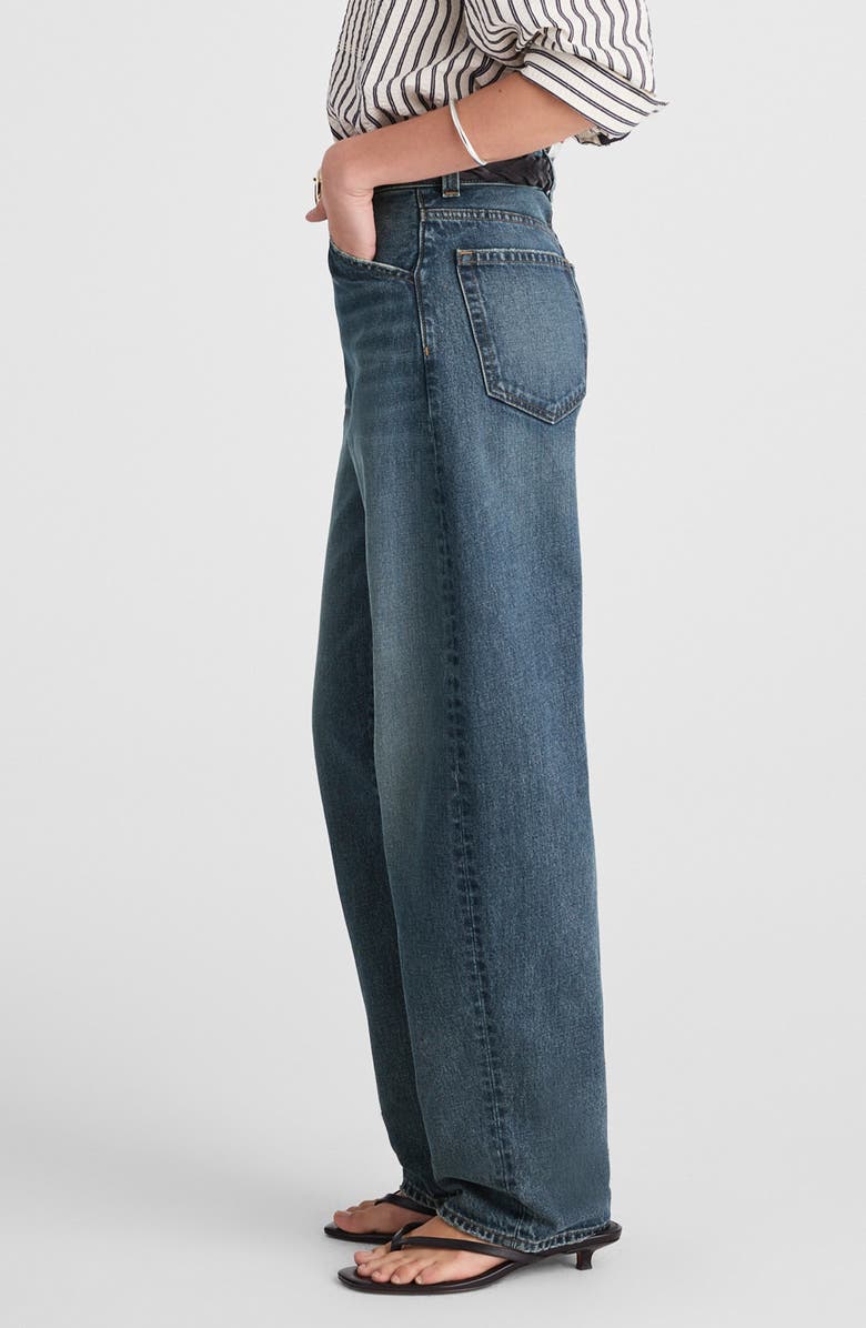 Madewell High Waist Crop Balloon Jeans, Alternate, color, Greendale Wash
