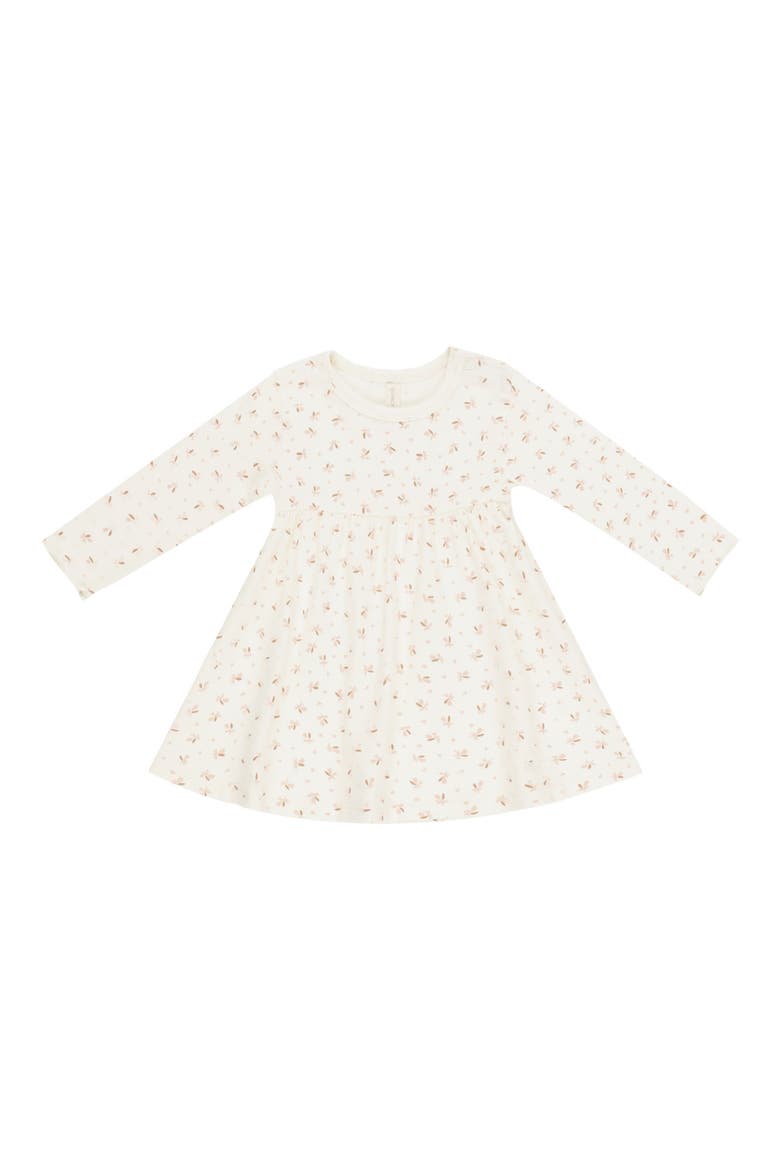Fleur Long Sleeve Dress, Main, color, IVORY