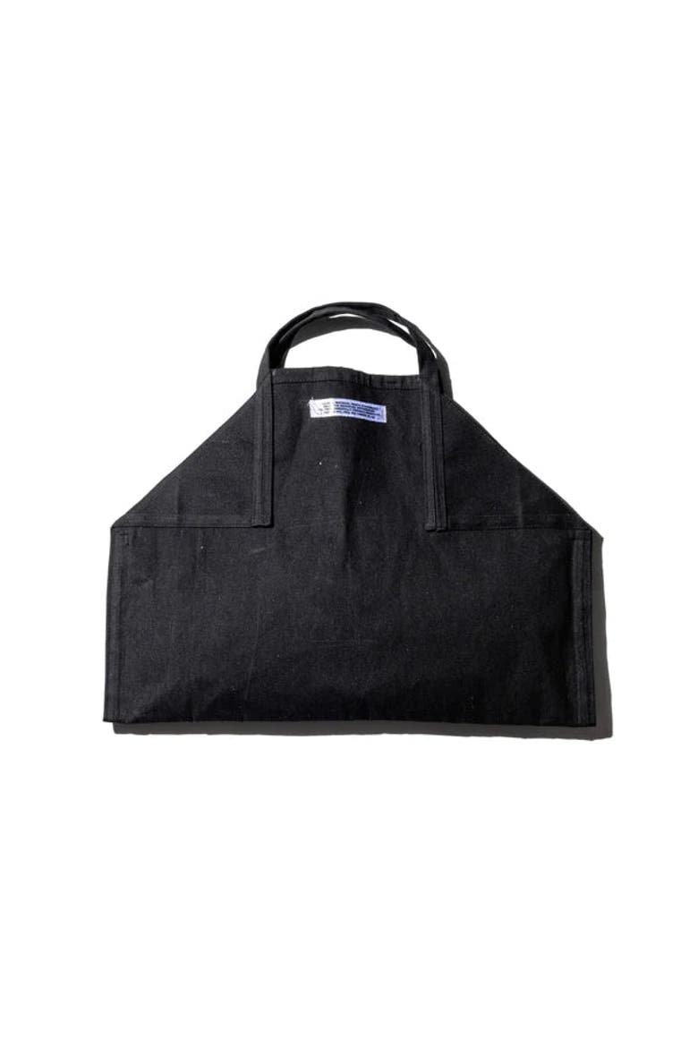Tent Fabric Firewood Carrier, Main, color, Black No Wax