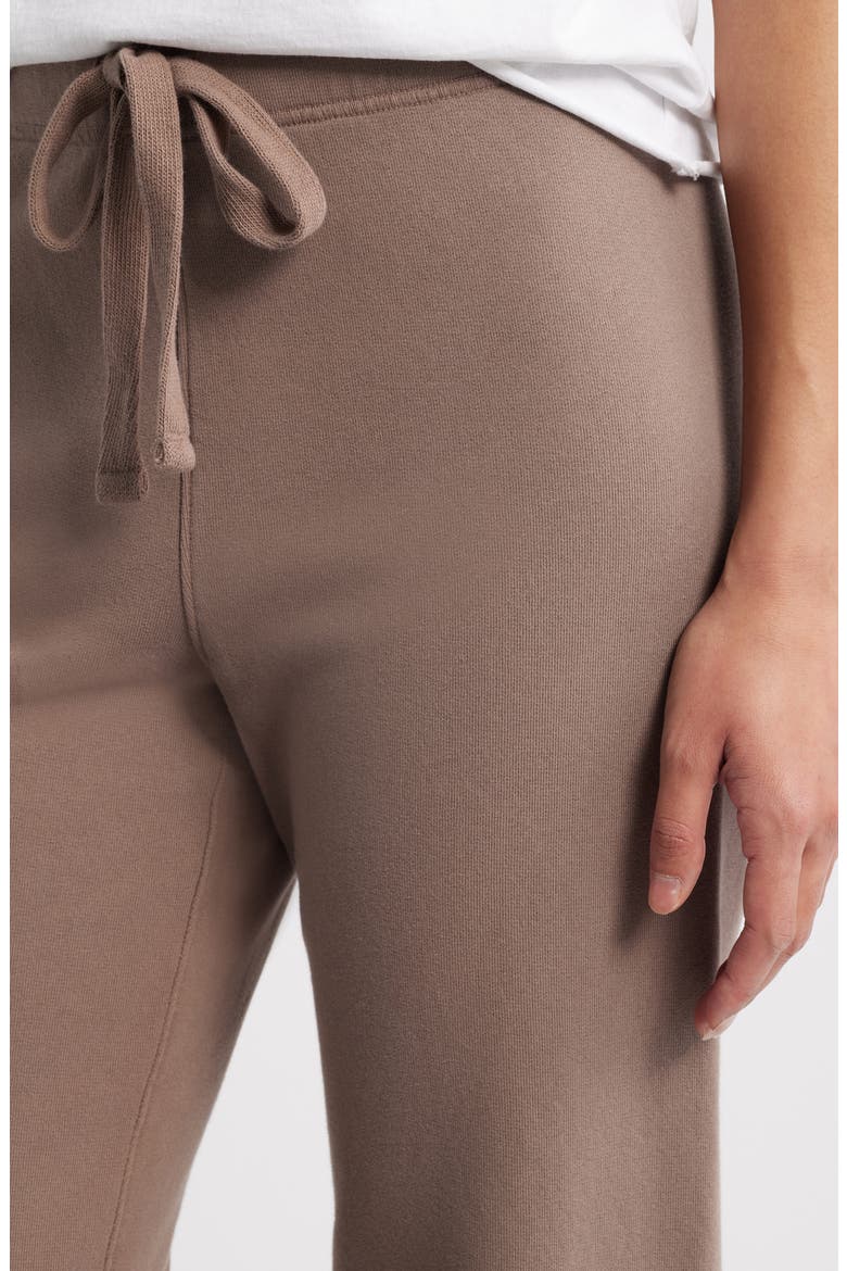 Catherine Cotton Sweatpants, Alternate, color, BRULEE