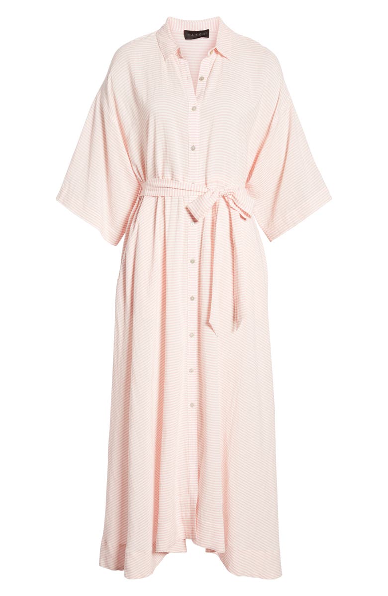 HATCH Elsa Belted Shirtdress, Alternate, color, 