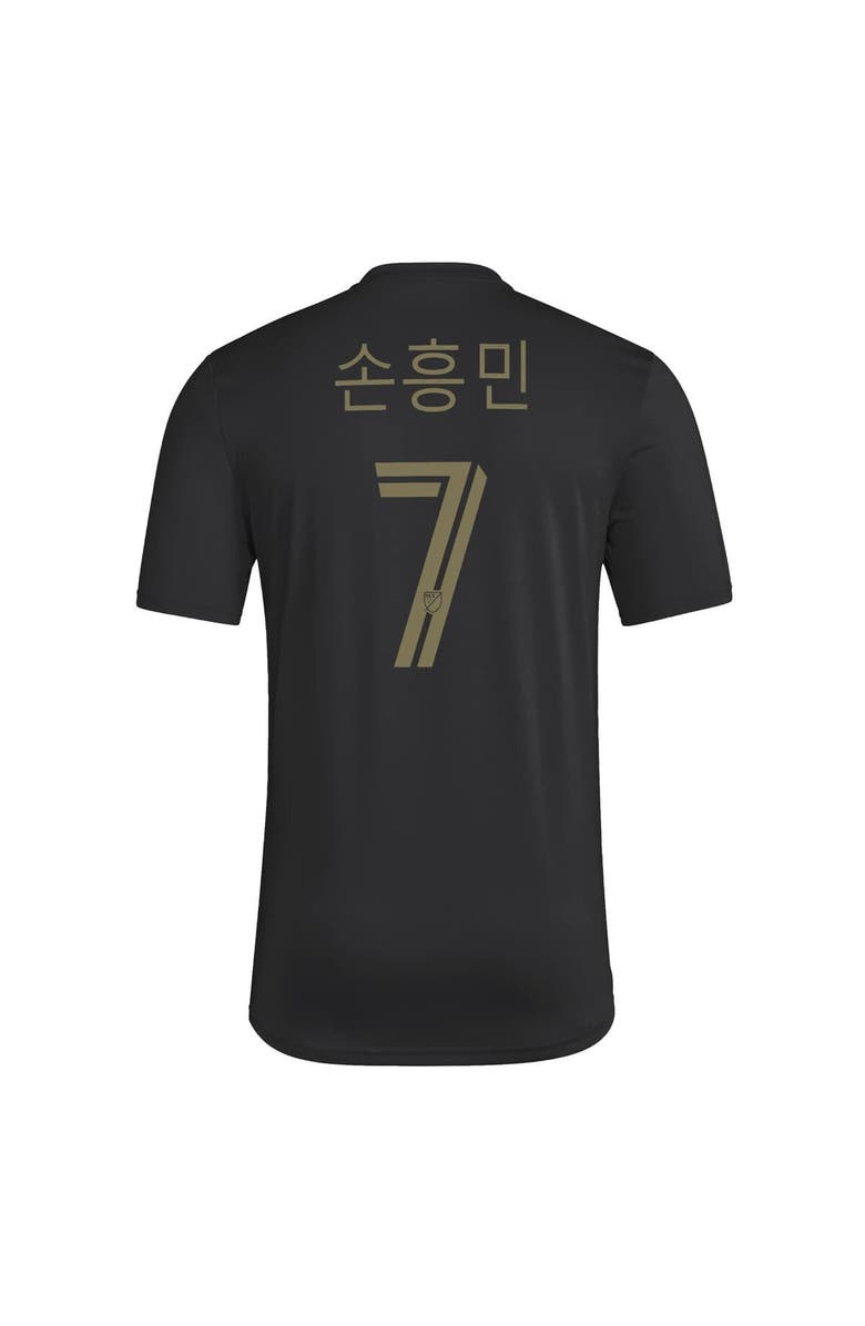 adidas Men's adidas Son Heung-Min Black LAFC Alternate Pre-Game T-Shirt, Alternate, color, Black