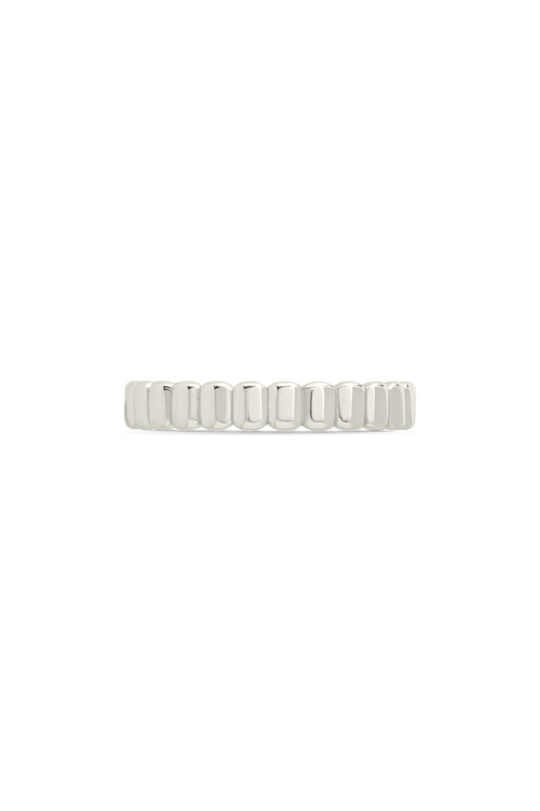 Stacey Textured Band Ring, Alternate, color, SILVER