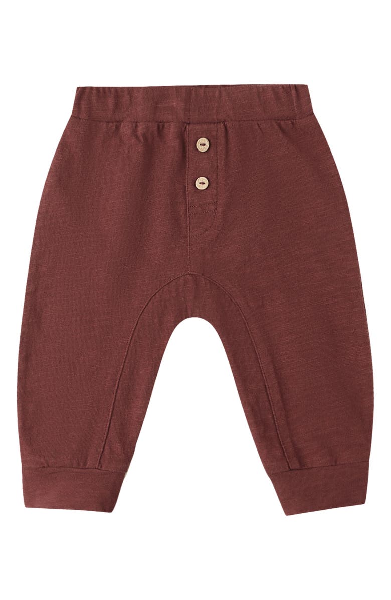 QUINCY MAE Cru Pull-On Pants, Main, color, Burgundy