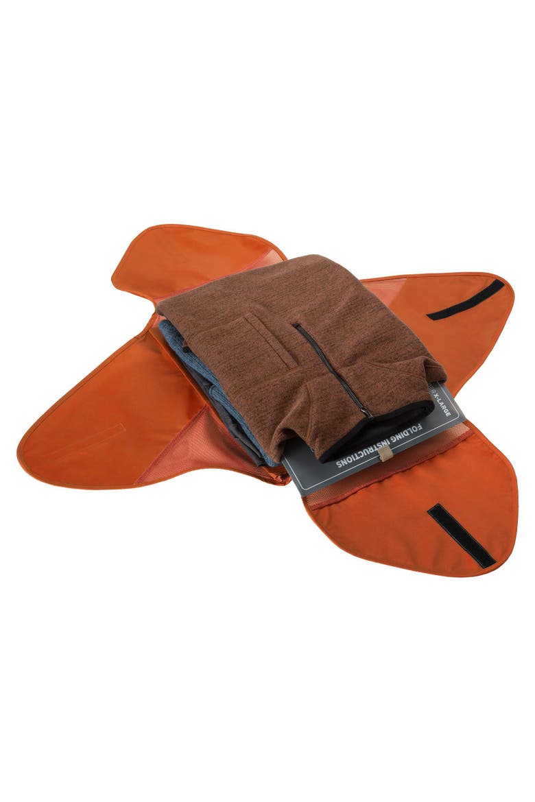 Pack-It Reveal Medium Garment Folder, Alternate, color, Mandarin
