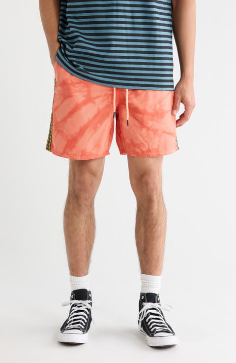 Cortez Print Drawstring Shorts