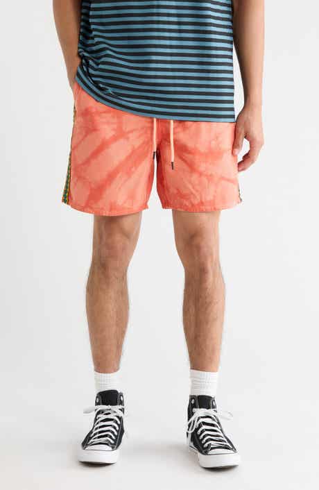 Gotcha Cortez Print Drawstring Shorts