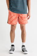 Gotcha Cortez Print Drawstring Shorts