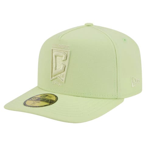 Men's New Era Green Columbus Crew Color Pack A-Frame 59FIFTY Fitted Hat