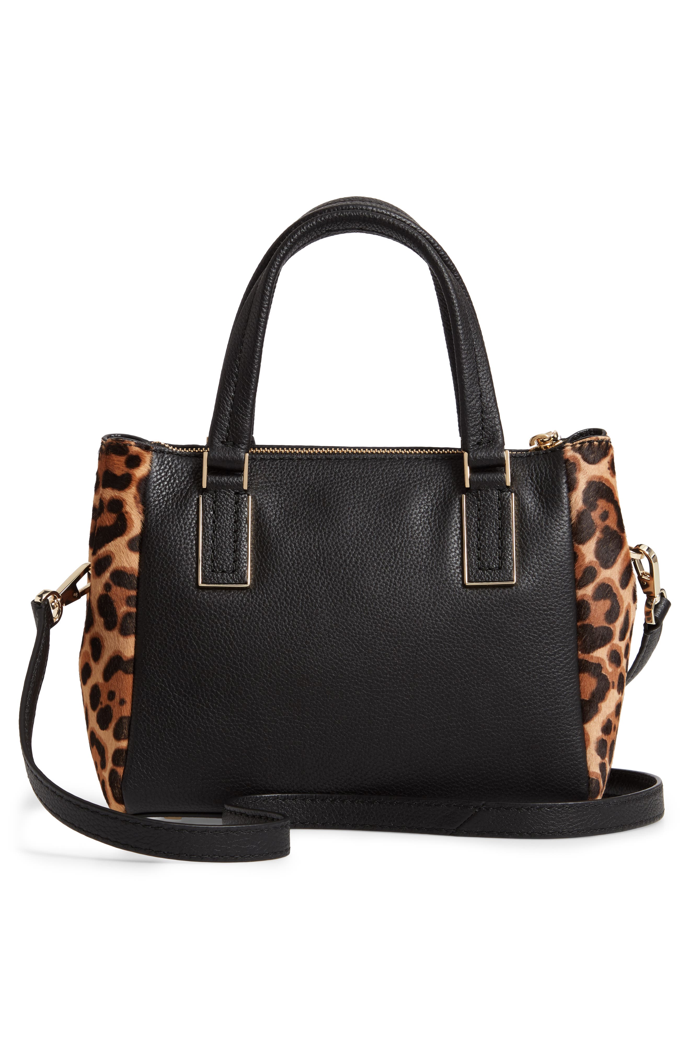 Kate Spade New York small kingston drive - alena genuine calf hair & leather satchel, Alternate, color, 