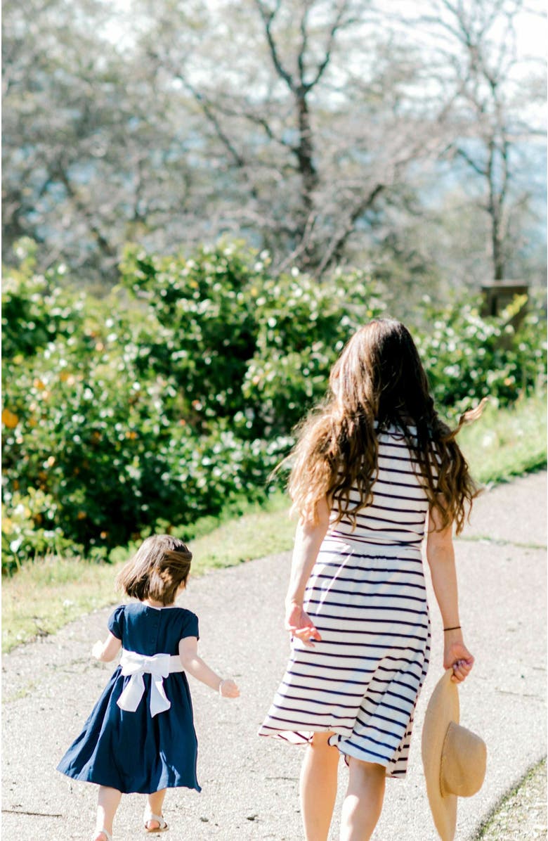 Hope & Henry Women's Organic Tie-Waist Knit Dress, Alternate, color,