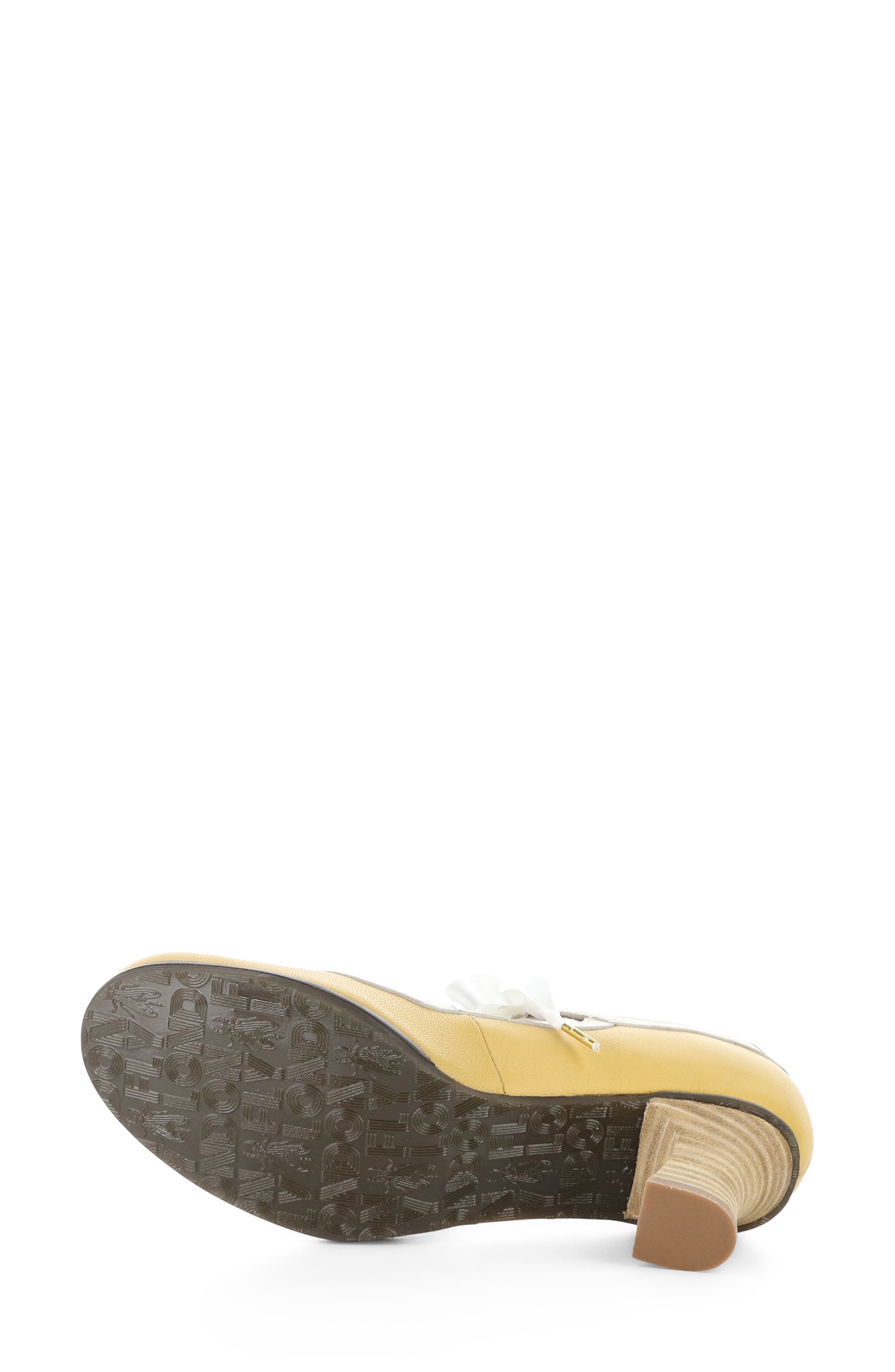 Bupy Pump, Alternate, color, BUMBLE BEE OFF WHITE