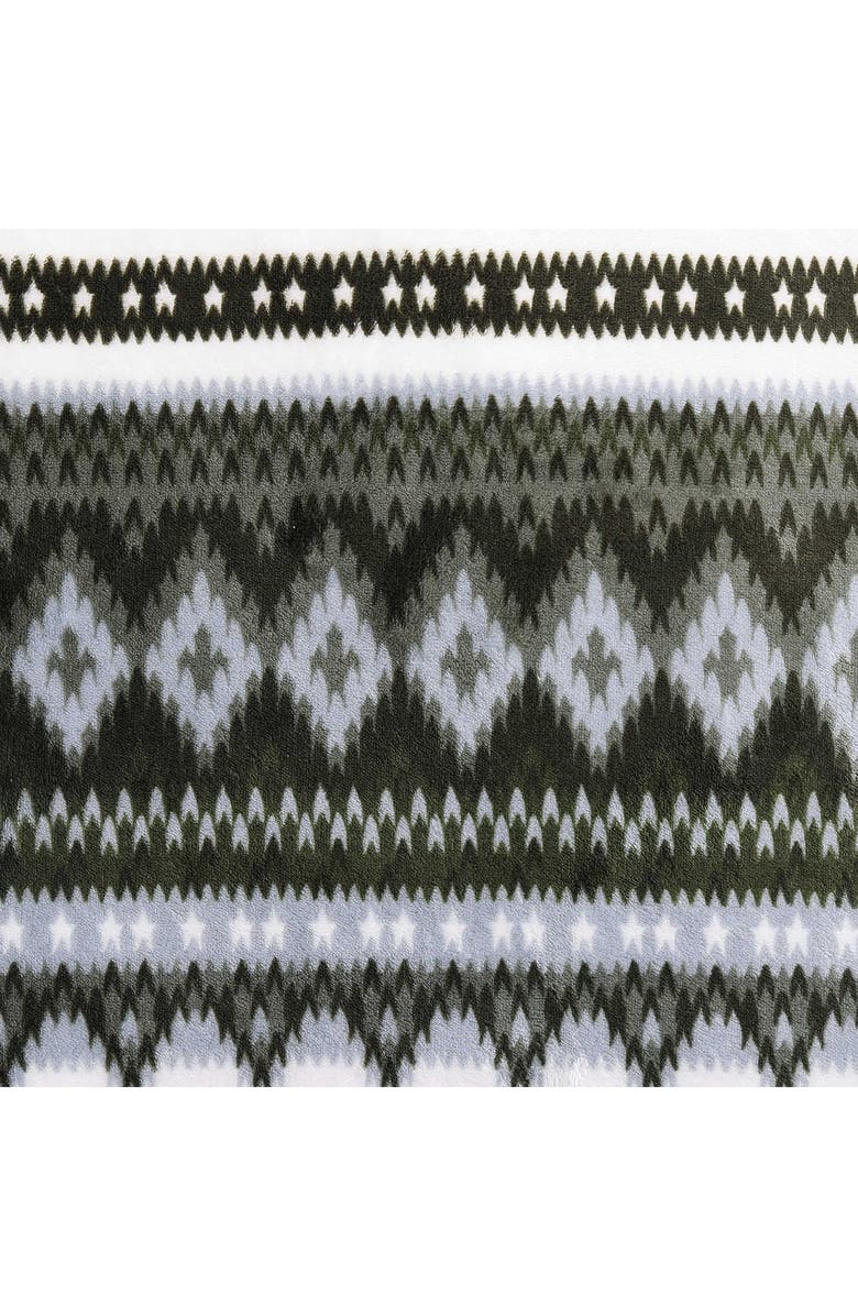 Eddie Bauer Shelton Fair Isle Comforter Set, Alternate, color, Dark Green