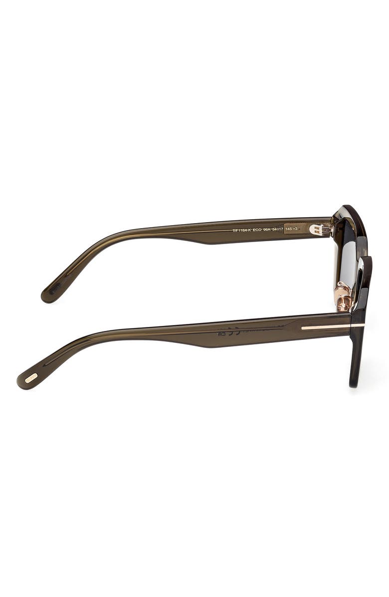TOM FORD 54mm Square Sunglasses, Alternate, color, 