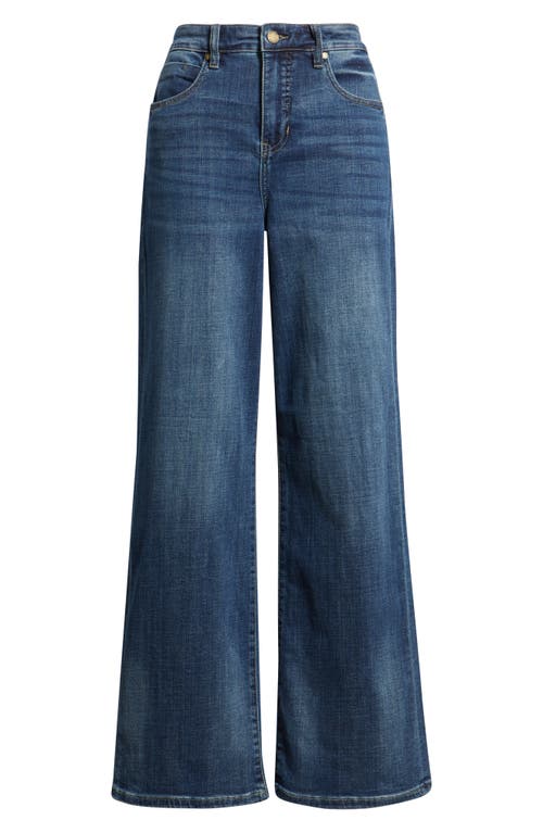 Liverpool Los Angeles Stride High Waist Wide Leg Jeans In Blue